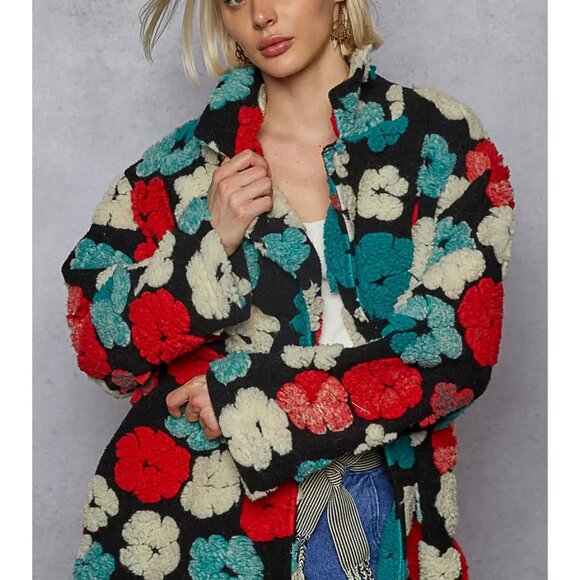 Gypsy Flower Jacket by POL NEW Size Various - Picture 5 of 7